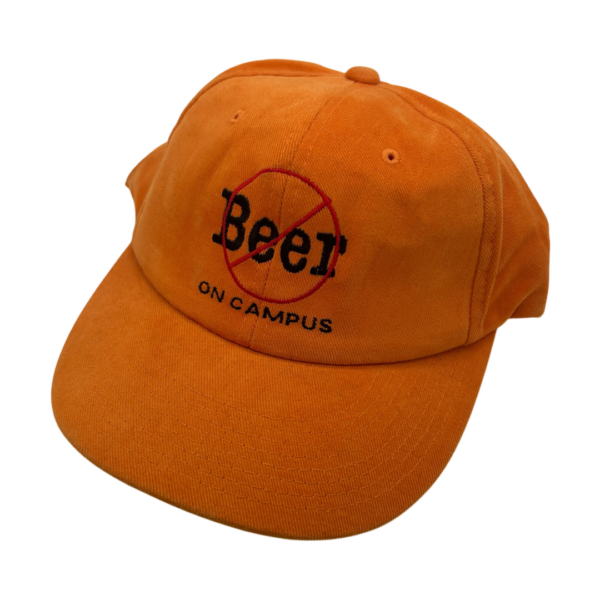 No Beer on Campus vintage Dadcap